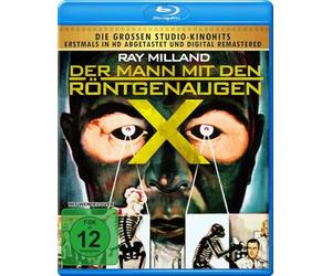 Der Mann mit den Röntgenaugen - faszinierender SCI-FI Horror Klassiker vom Kultregiseur Roger Corman mit Ray Milland (OT: X - The Man with the X-Ray Eyes) [Blu-ray]