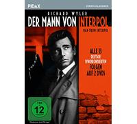 Der Mann von Interpol (Man from Interpol) / Alle 13 deutsch synchronisierten Folgen der Kult-Serie (Pidax Serien-Klassiker) [Alemania] [DVD]