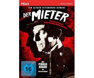Der Mieter / Gruseliges Alfred Hitchcock Remake mit Pinkas Braun als Jack the Ripper (Pidax Film-Klassiker) [Alemania] [DVD]