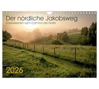 Der nördliche Jakobsweg (Wandkalender 2026 DIN A4 quer), CALVENDO Monatskalender: Der traumhafte Camino del Norte an Spaniens Nordküste