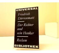 Der Richter und sein Henker :