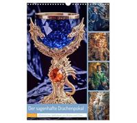 Der sagenhafte Drachenpokal (Wandkalender 2026 DIN A3 hoch), CALVENDO Monatskalender: Der Kampf um den Pokal, ist ein Wettkampf, in dem die Drachen ihre Kräfte in Duellen unter Beweis stellen müssen.