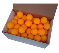 Der Sportler Aufdruck - Set de 72 Pelotas de Tenis sin impresión (38 mm de diámetro, Material Estable), Color Naranja