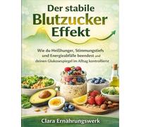 Der stabile Blutzucker Effekt: Wie du Heißhunger Stimmungstiefs und Energieabfälle beendest und deinen Glukosespiegel im Alltag kontrollierst