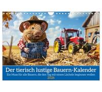 Der tierisch lustige Bauern-Kalender (Wandkalender 2026 DIN A4 quer), CALVENDO Monatskalender: Ein Muss für alle Bauern, die den Tag mit einem Lächeln beginnen wollen