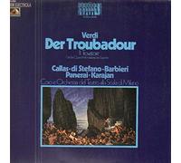 Der Troubadour, Querschnitt, Callas, di Stefano, Barbieri, Panerai, Karajan, Coro e Orch del Teatro alla Scala di Milano [Vinyl LP]