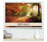 Der Wald. Durch zauberhafte Waldlandschaften (hochwertiger Premium Wandkalender 2026 DIN A2 quer), Kunstdruck in Hochglanz: Der Wald als duftender Erholungsraum.