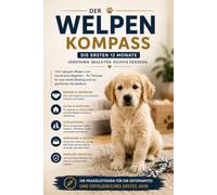 Der Welpenkompass: Die ersten 12 Monate mit dem Hund - Erziehung, Sozialisierung, Ernährung, Gesundheit und die richtige Ausstattung für eine vertrauensvolle Mensch-Hund-Beziehung von Anfang an