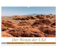 Der Westen der USA (Wandkalender 2026 DIN A2 quer), CALVENDO Monatskalender: Wunderschöne Landschaftsfotografien, aufgenommen auf einem Roadtrip durch den magischen Westen der USA.