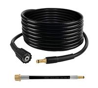 DERASL 6M Manguera De Alta Presión De Kärcher，Click Bayoneta a M22 Hembra para Karcher K2, Atornillar el Adaptador de Conexión Rápida para Kärcher K2 K3 K4 K5 K6 K7