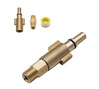 DERASL Adaptador de latón 1/4 y conector de pistola de espuma de cobre hembra, botella de pistola de espuma de nieve/adaptador de pistola de espuma es adecuado para AQT o New Bosch