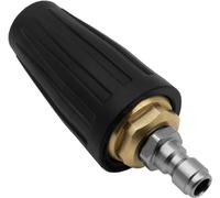 DERASL Boquilla turbo giratoria de alta presión compatible con Nilfisk Core, Premium y Gerini Series Quick Connect, accesorio de boquilla de pistola limpiadora de lavadora a presión de 3600 PSI