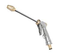 DERASL Pistola pulverizadora de Metal para Manguera de jardín,Boquilla de pulverización de Alta presión Resistente,Lavado de Limpieza de Automóvil/Riego del Césped,Limpieza de Jardines