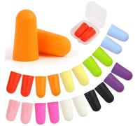 DERAYEE Tapones para los oídos, 10 pares de tapones para los oídos para dormir, con protección contra el ruido para relajarse