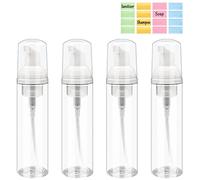 Derbway Botellas de Bomba de Espuma de 80ml, Dispensador de Jabón de Espuma para Desinfectante de Manos (4pcs)