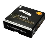 Derby Premium Hojas de afeitar, filo único 100 unidades (Paquete de 1)