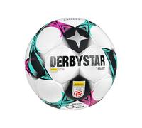Derbystar Austria Admiral Bundesliga Brillant TT v25 - Balón de entrenamiento (5 unidades, sin género), color blanco y negro
