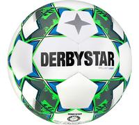 Derbystar Balón de fútbol Unisex Brillante DB Light v23, Blanco Verde, 5