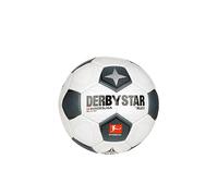 Derbystar Bundesliga Brillant Mini Classic v23 - Balón de fútbol para Hombre, Color Blanco/Negro/Gris, Talla única