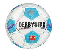 Derbystar Bundesliga Brillant Réplica S-Light v24, Blanco, Azul y Rosa