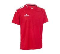 Derbystar Camiseta Unisex Juvenil Primo v24, Rojo y Blanco, 152