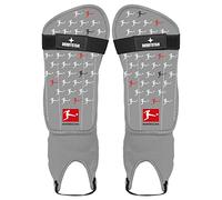 Derbystar Espinilleras-853004 Espinilleras Grau/Schwarz/Rot XXS
