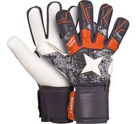 Derbystar Goalie - Guantes de Portero, Color Gris y Naranja