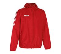 Derbystar Hyper Allwetterjacke Chaqueta, Infantil, Rojo/Blanco, 128