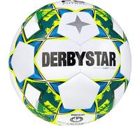 Derbystar Light v23 Balón de Entrenamiento Blanco Amarillo Azul 4