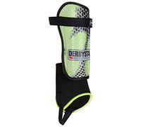 Derbystar Protect Flash Espinilleras, Unisex Adulto, Amarillo, Negro y Gris, XX-Small