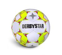 Derbystar Unisex Juvenil Apus S-Light V23 Balón de fútbol Blanco Amarillo 5