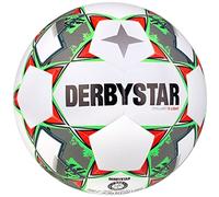 Derbystar Unisex Juvenil Brillant DB S-Light V23 Balón de fútbol, Blanco y Verde, 5