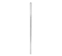DERCLIVE Stainless Steel Reusable 23cm Drinking Straws for Juice, Coffee, Water