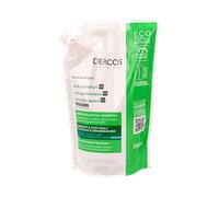 Dercos Champu Anticaspa Grasa Ecorefill - Champú anticaspa para cuero cabelludo graso