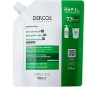 Vichy Dercos Technique DS Dermatological Champú Anticaspa Cabello Normal a Graso 390mL Recambio