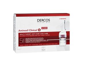 Dercos Technique Aminexil Clínica 5 Mujer 21 monodosis
