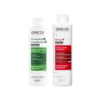 Dercos Technique Pack Anticaspa Oleosa DS Champú 200mL + Energy+ Champú Estimulante 400mL