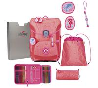 DerDieDas ErgoFlex Superflash Easy Juego de mochilas escolares naranja