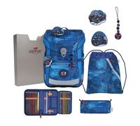 DerDieDas ErgoFlex Easy Juego de mochilas escolares azul