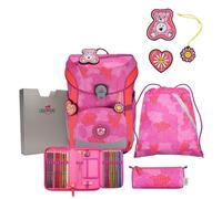 DerDieDas ErgoFlex Easy Juego de mochilas escolares rosa