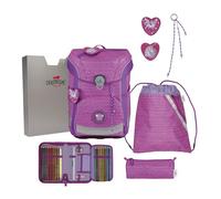 DerDieDas ErgoFlex Easy Juego de mochilas escolares rosa