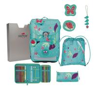 DerDieDas ErgoFlex Easy Juego de mochilas escolares verde