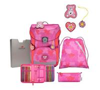 DerDieDas ErgoFlex Easy Juego de mochilas escolares rosa