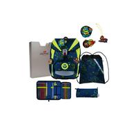 DerDieDas ErgoFlex Juego de mochilas escolares 5 piezas amarillo