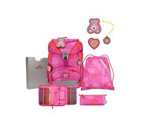 DerDieDas Juego de mochilas escolares ErgoFlex 5pcs. Roses (TAS039622)