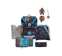DerDieDas ErgoFlex Juego de mochilas escolares 5 piezas negro