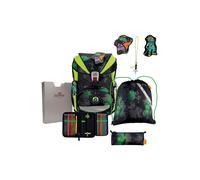 DerDieDas ErgoFlex Juego de mochilas escolares 5 piezas verde