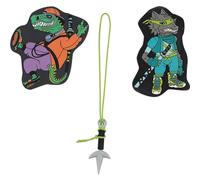 derdiedas Juego de 3 Botones de Cambio Glow Funny Fighter, Funny Fighter, Talla única