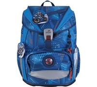 DerDieDas Mochila Escolar ErgoFlex Light Set 6 -Piezas Turbo Speed Azul