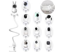 Derebir Soporte para vigilabebés para cámara, Soporte para cámara de bebé, Compatible con BOIFUN/ieGeek, Compatible con la mayoría de vigilabebés